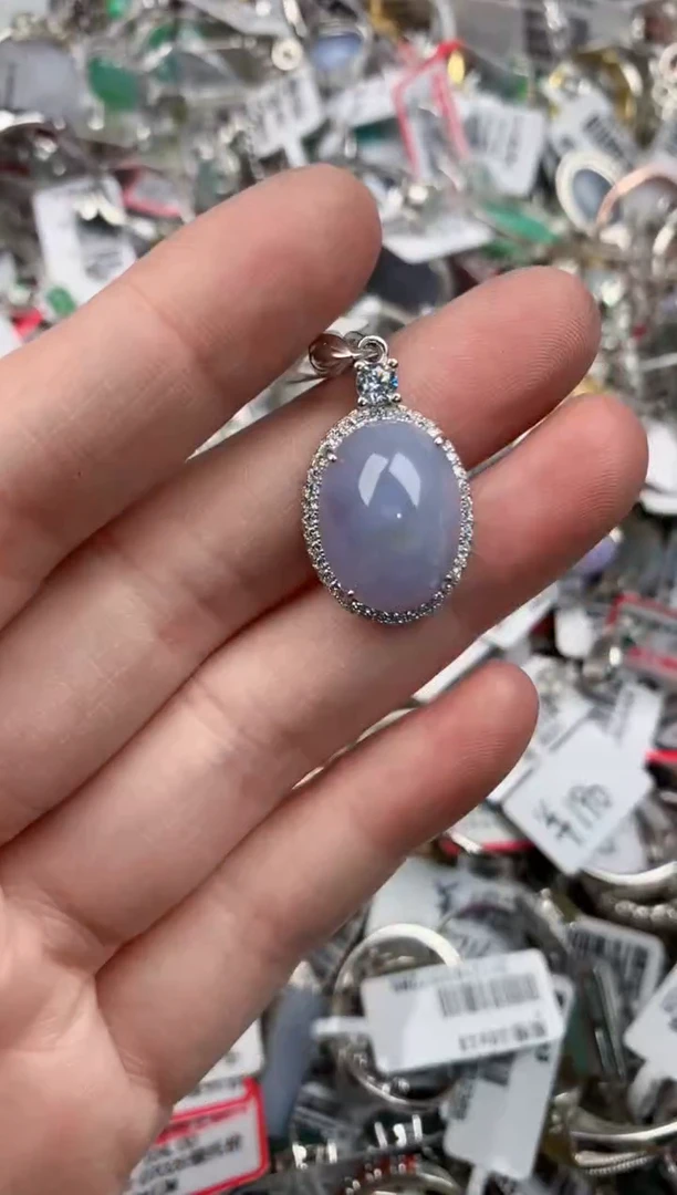 银S925镶嵌戒指翡翠888       5