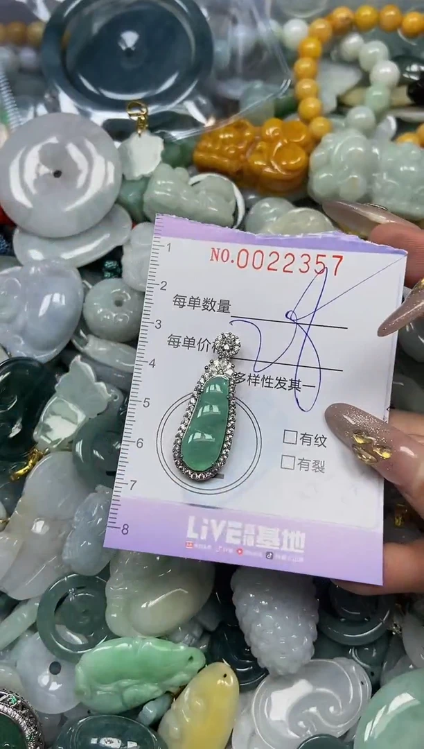 【闪购商品】翡翠颈饰未镶嵌闪购0022357