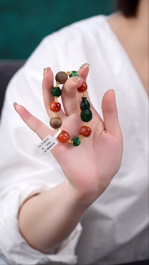颈饰未镶嵌翡翠翡翠手串