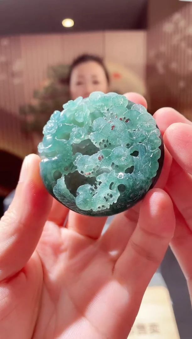 未镶嵌定制翡翠L-QJSX1214093多样性发其一