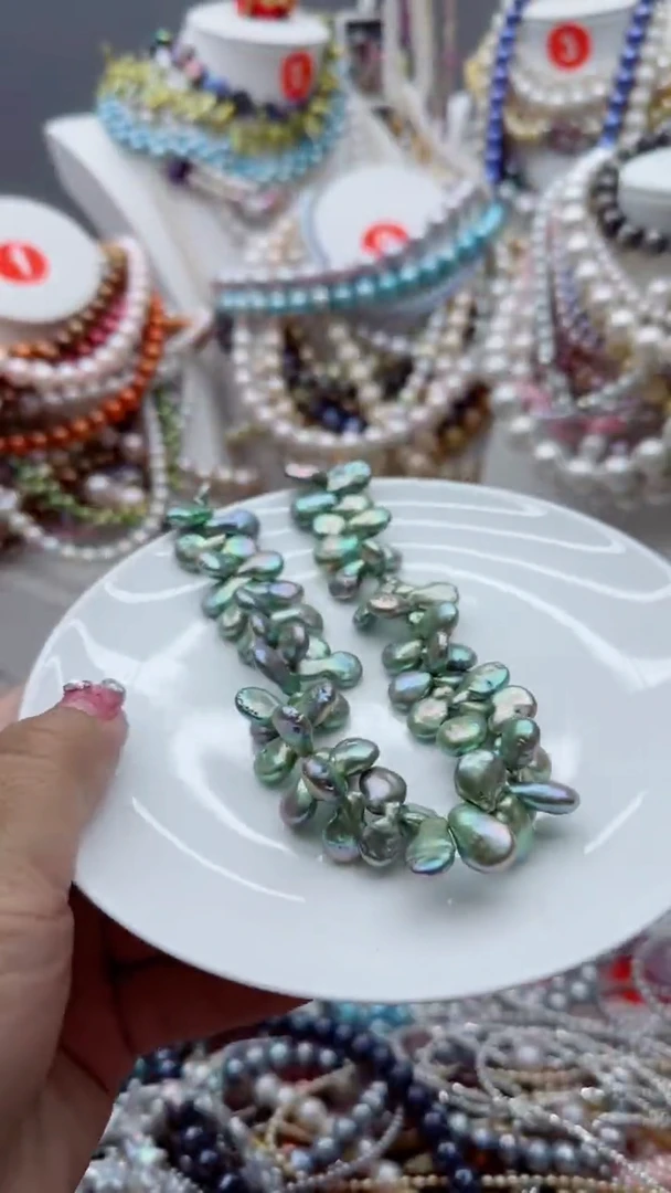 淡水珍珠未镶嵌颈饰1