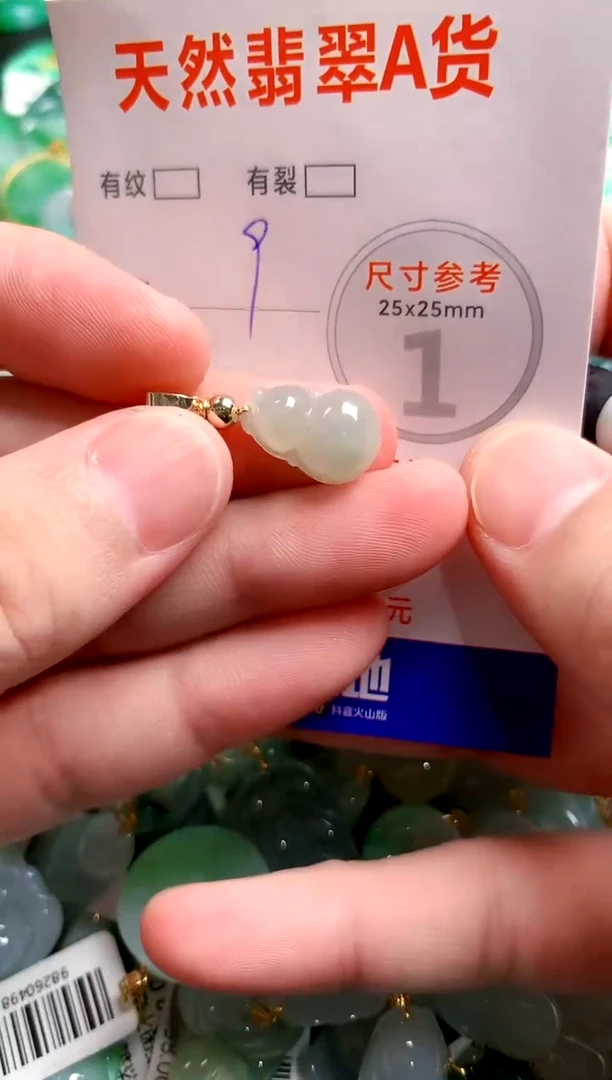 翡翠未镶嵌颈饰24000554
