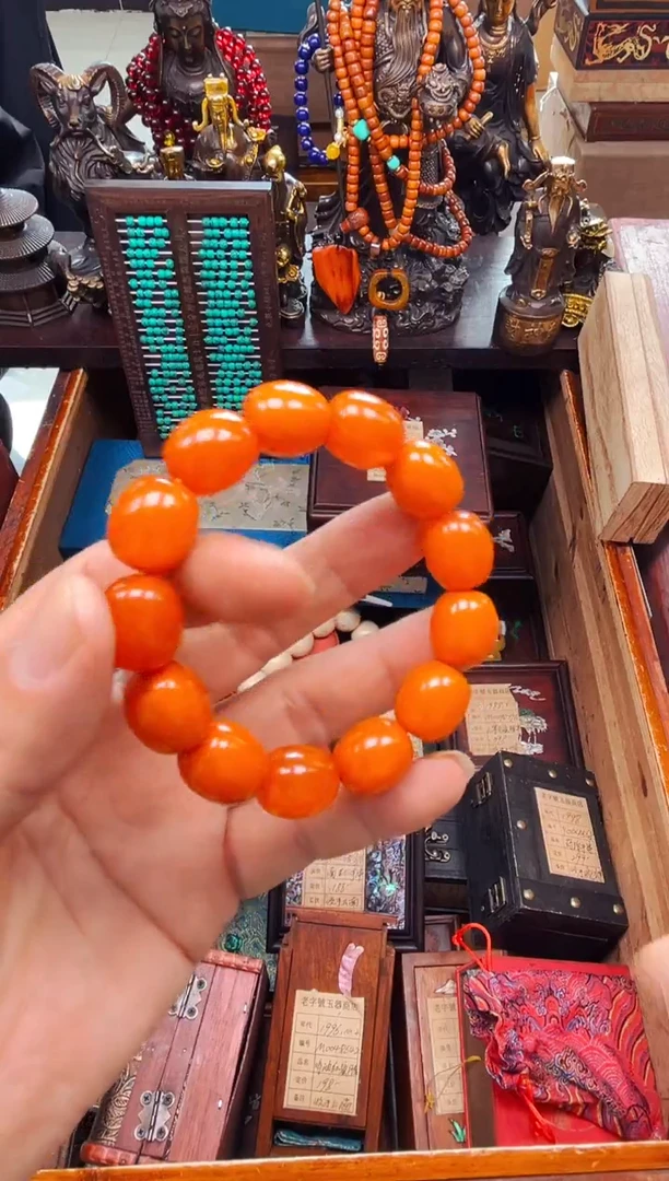 未镶嵌颈饰蜜蜡安哥精品精选链接A78