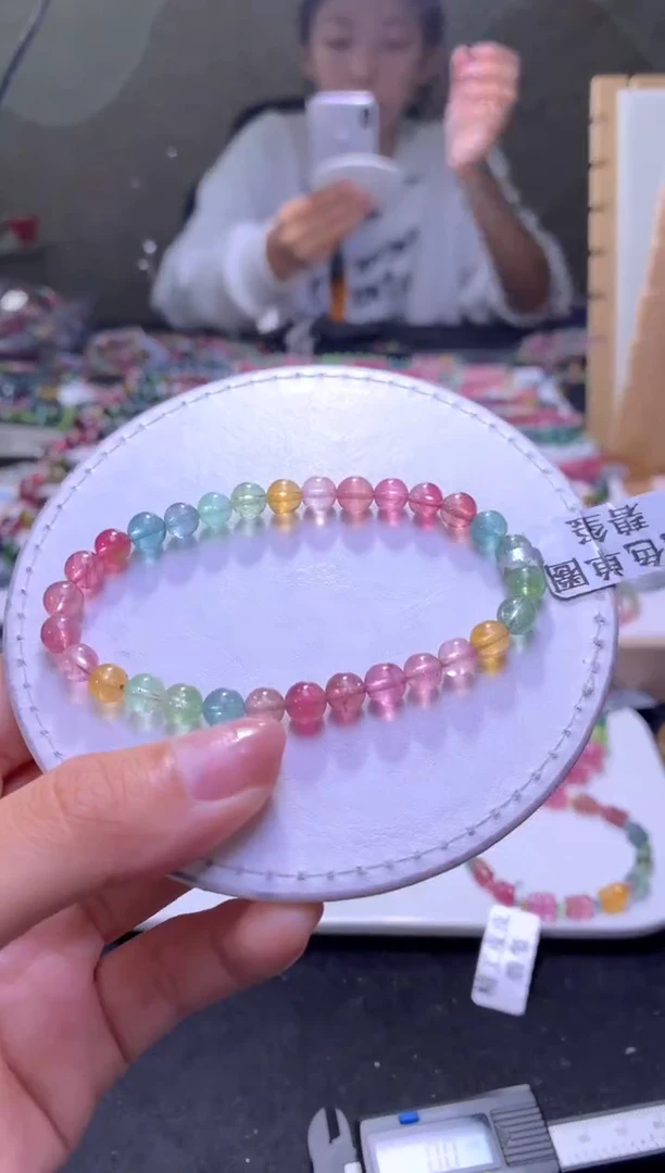 未镶嵌手串碧玺A35【天然碧玺】