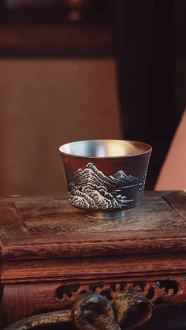 艺然堂手工手绘茶器