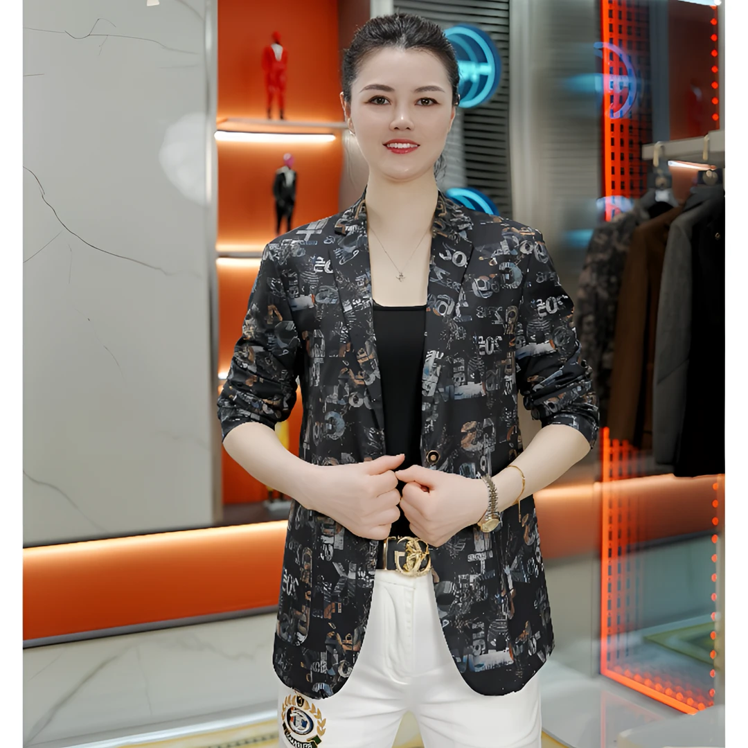 【男狼甄选】男士春季款欧货重工时尚潮流修身休闲百搭 西装