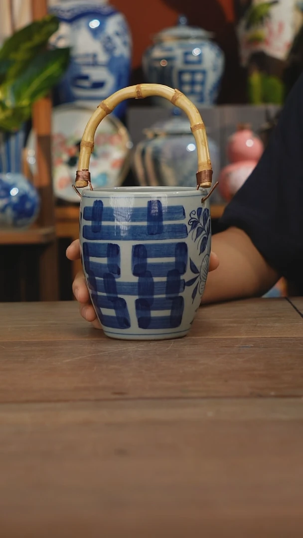 现代 景德镇设计师釉下手绘陶瓷餐具