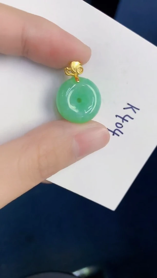 颈饰未镶嵌翡翠天然翡翠缅甸A货