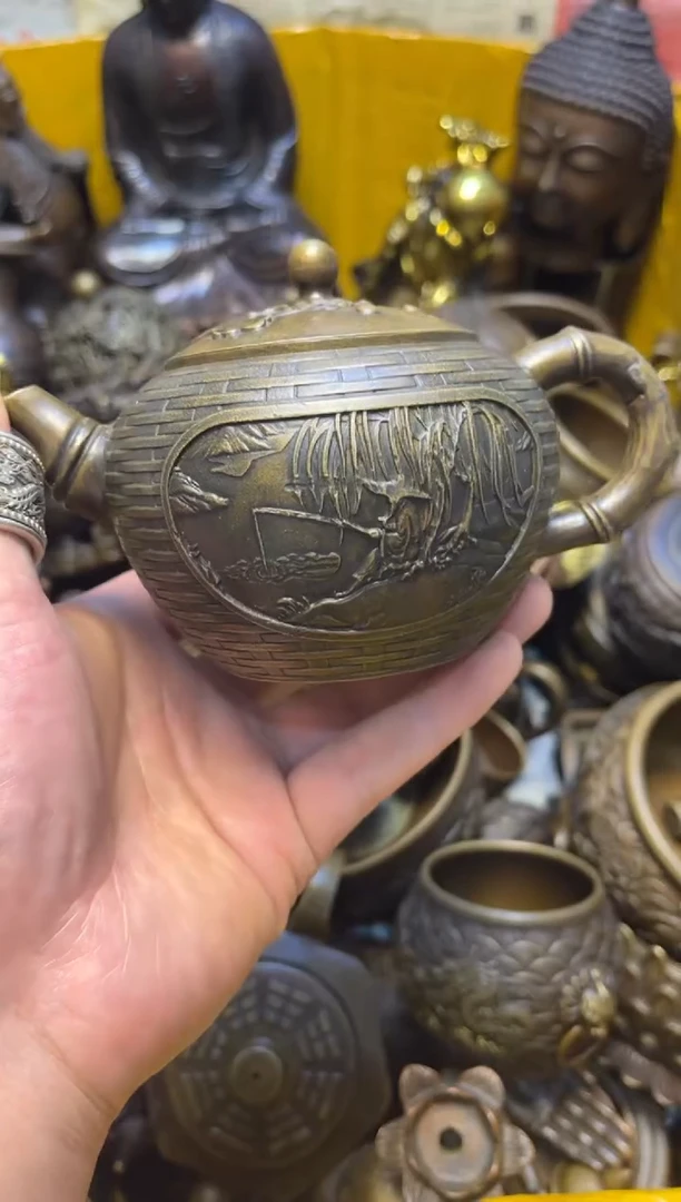 精美铜器，点击下单