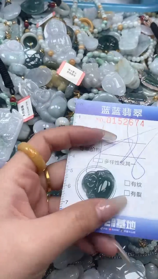 【闪购商品】翡翠颈饰未镶嵌闪购0152674多样性发其一