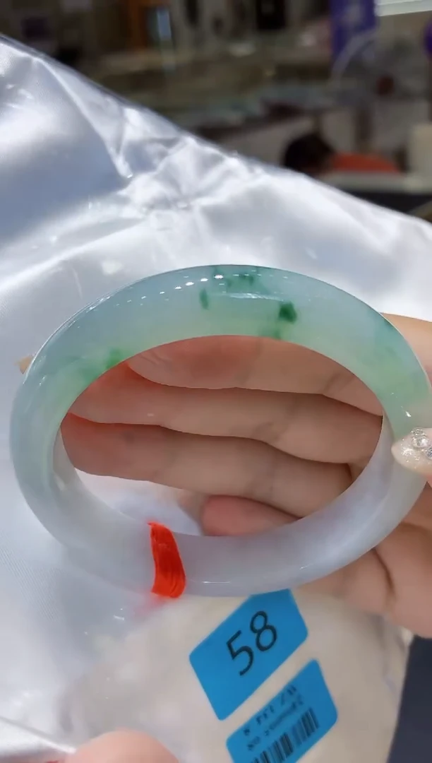 未镶嵌手镯翡翠翡翠手镯58