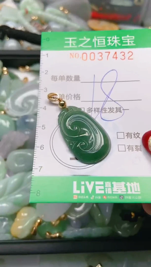 【闪购商品】翡翠颈饰未镶嵌闪购0037432