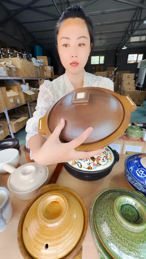 日本进口信乐烧4人用微瑕