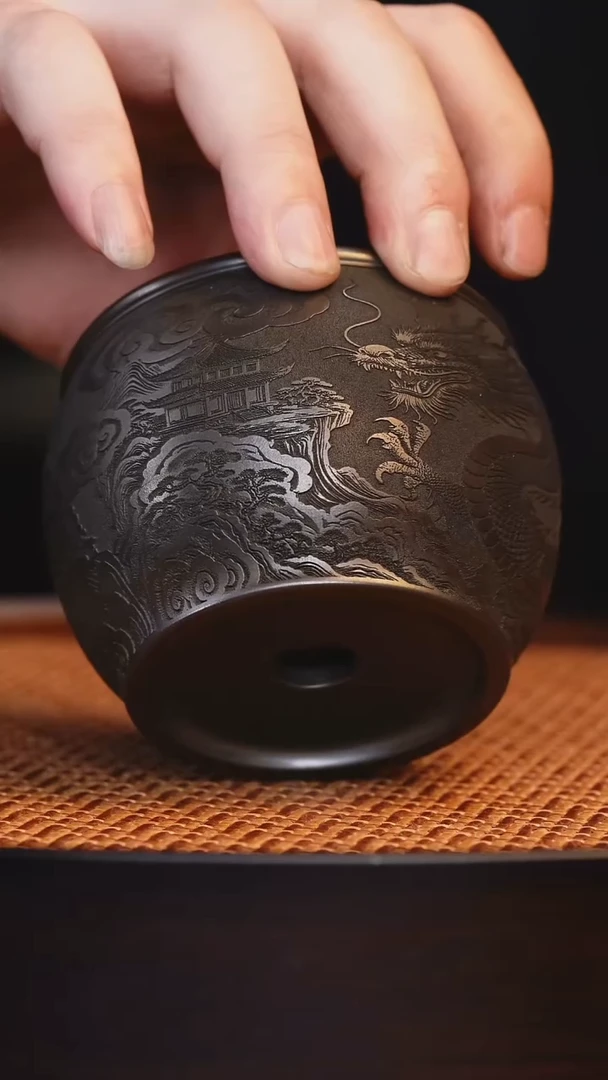 宜兴全手工紫砂杯