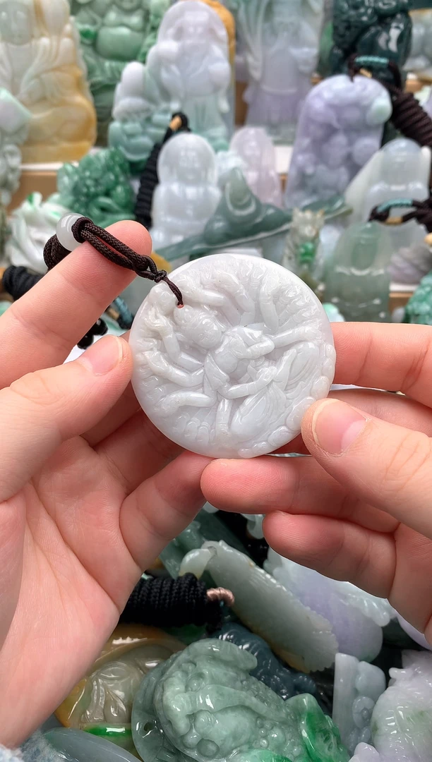 吊坠(不含链)未镶嵌翡翠1