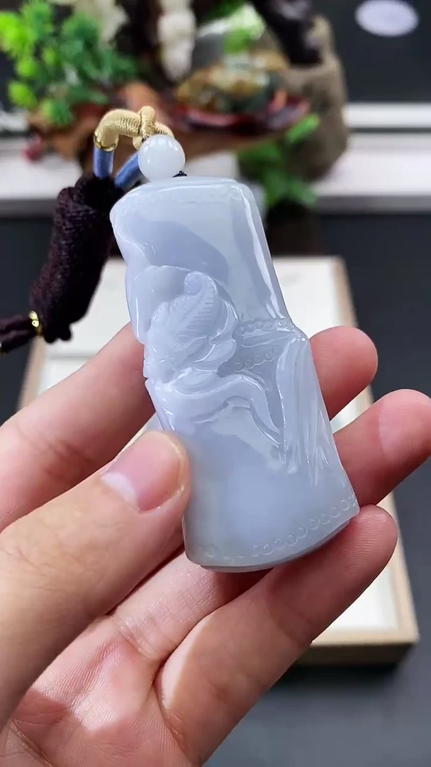 颈饰未镶嵌翡翠天然缅甸A货翡翠