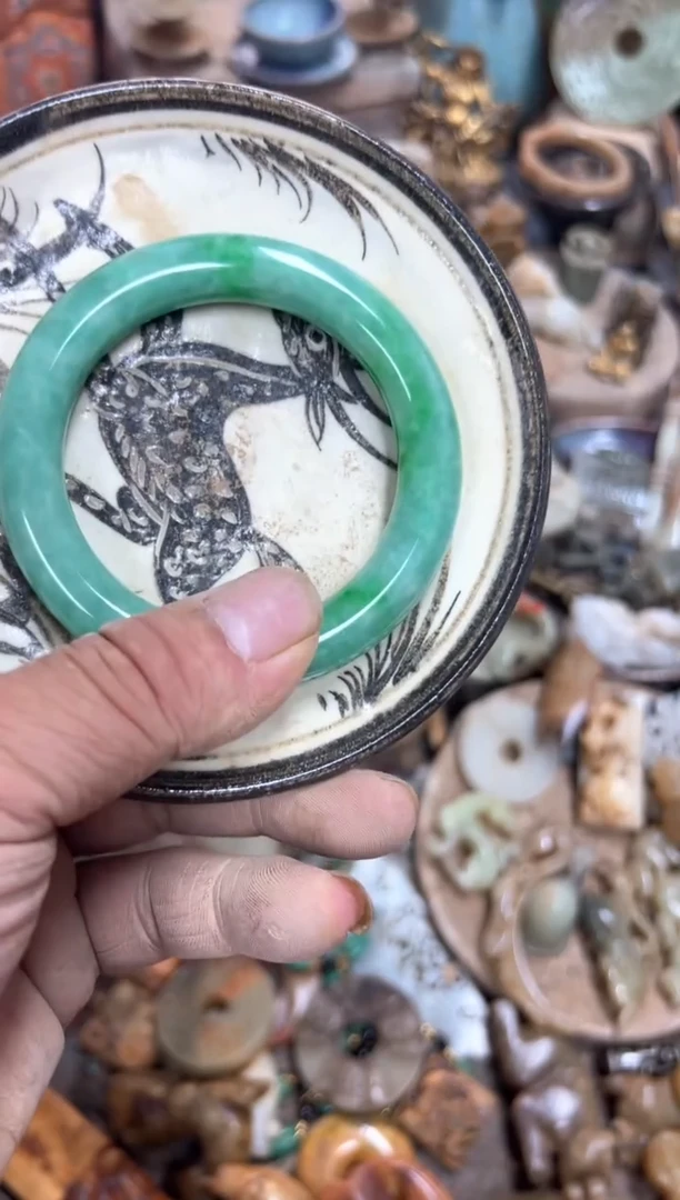 瓷片果*陶瓷摆件颜色随机发货