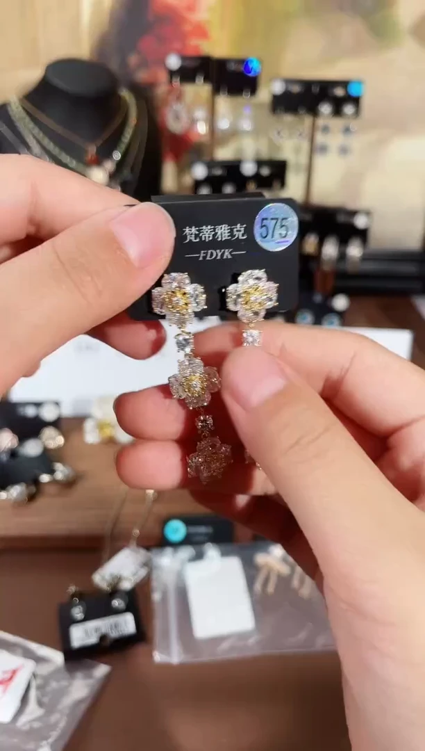 铜合金合成立方氧化锆925银梵575