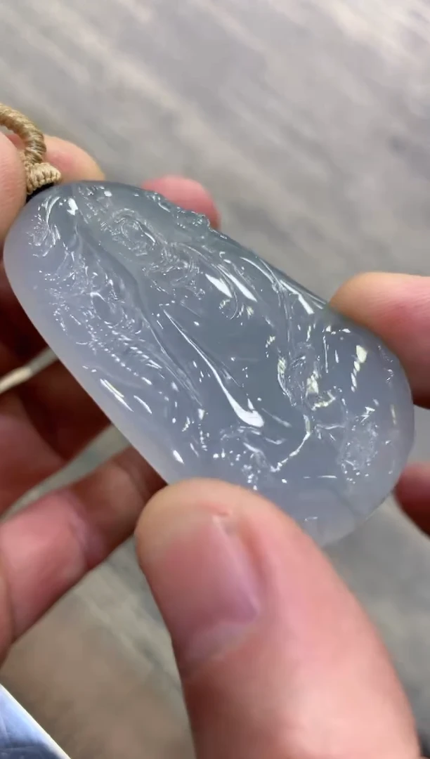颈饰未镶嵌翡翠天然A货翡翠