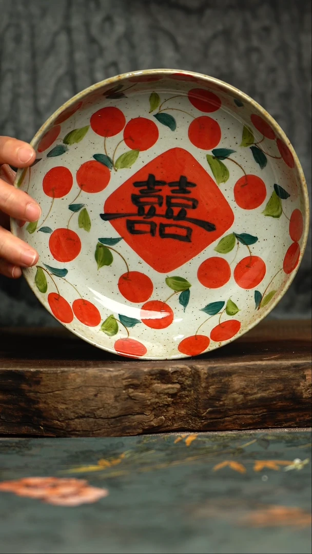 【闪购商品】杯杯釉下彩手工手绘同款陶器