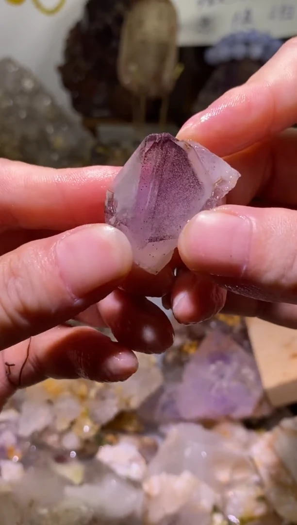未镶嵌珠宝半成品水晶59号四川超七花园水晶