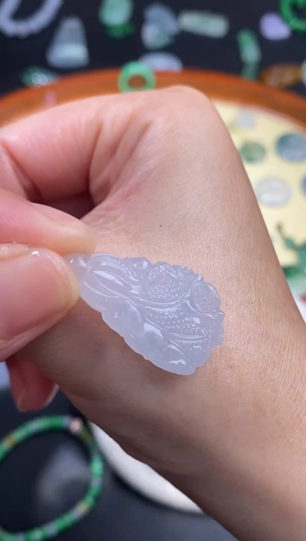 定制翡翠未镶嵌翡翠毛货~