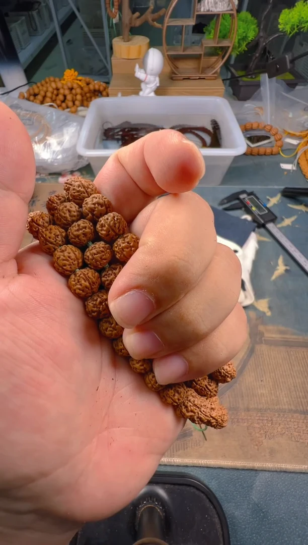 金刚菩提吊坠头挑跳跳龙8-12mm+刷子