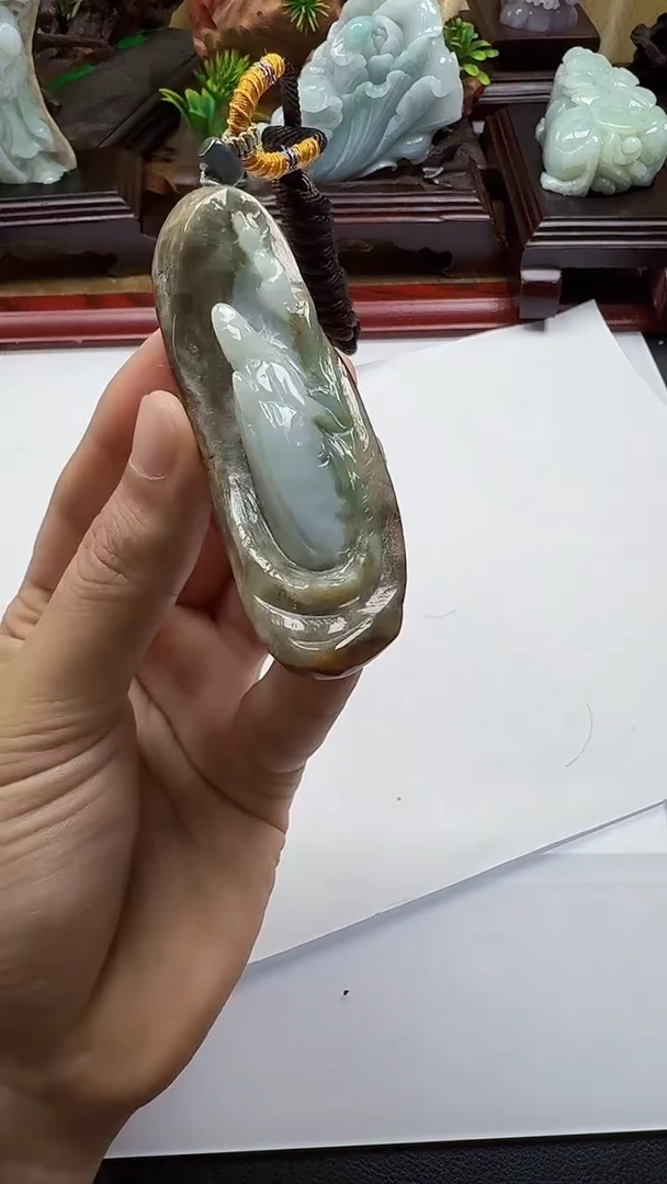 吊坠(不含链)未镶嵌翡翠1