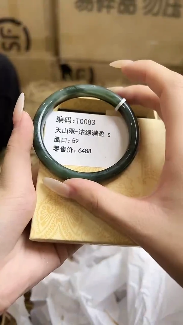 未镶嵌手镯石英质玉T0083
