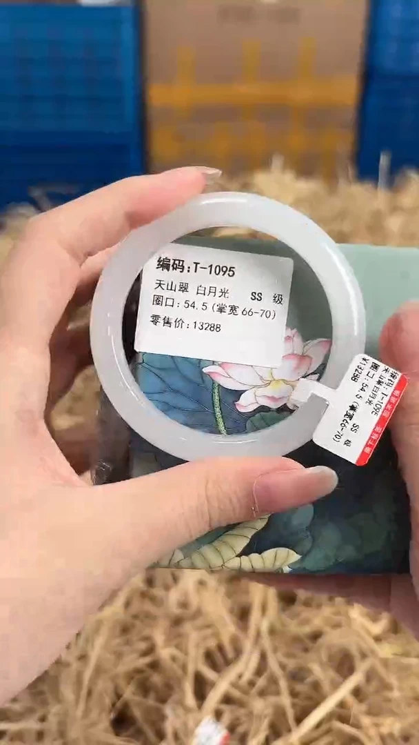 未镶嵌手镯石英质玉T-1095
