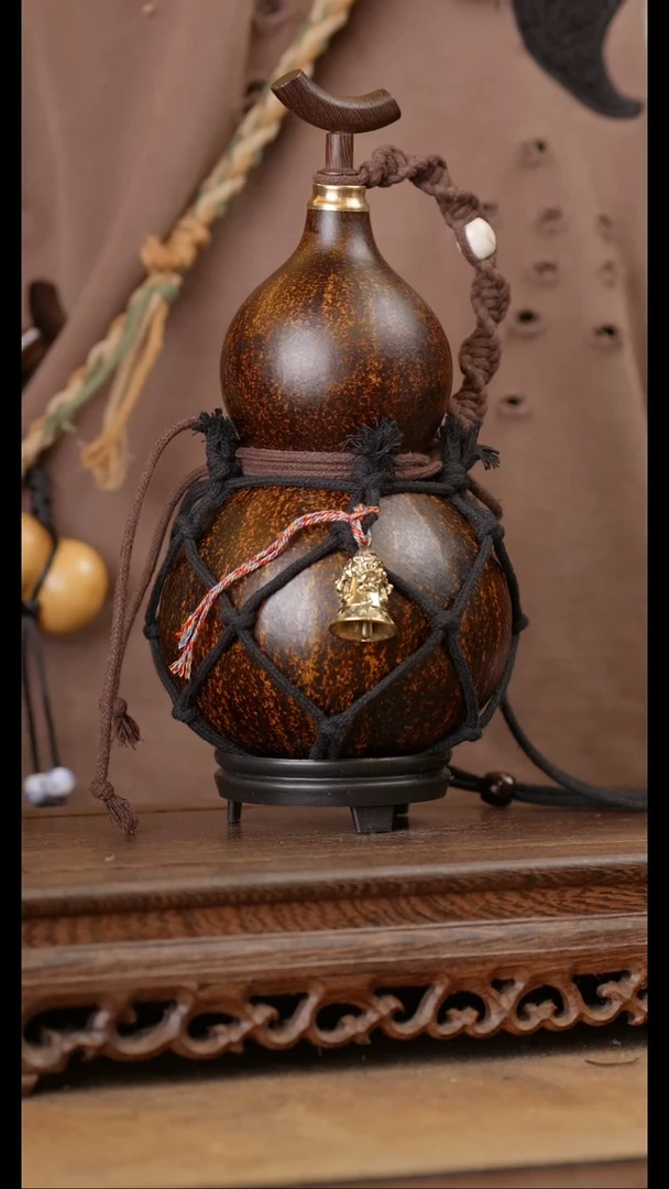 256号精品天然大漆酒葫芦一物一拍~