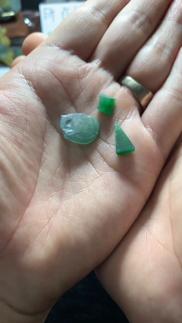 定制翡翠未镶嵌天然翡翠A货源头