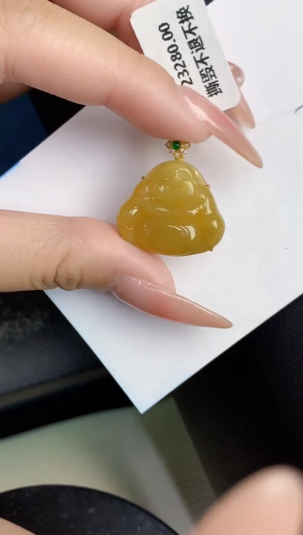 【闪购商品】翡翠颈饰18K金镶嵌000000000