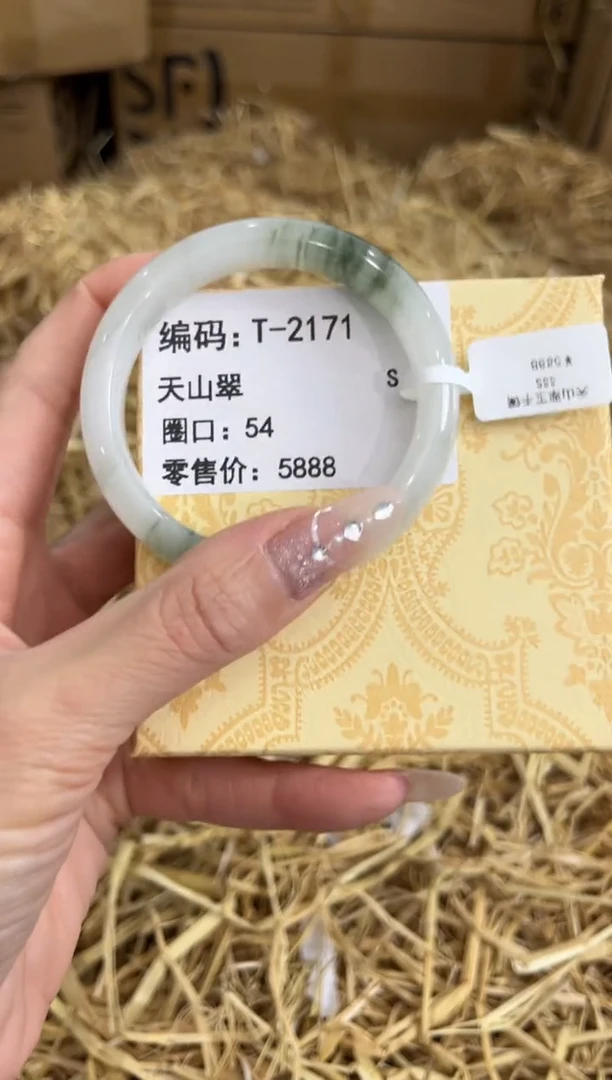 未镶嵌手镯石英质玉T-2171