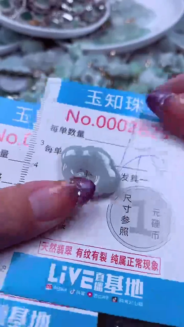 翡翠未镶嵌吊坠(不含链)2825