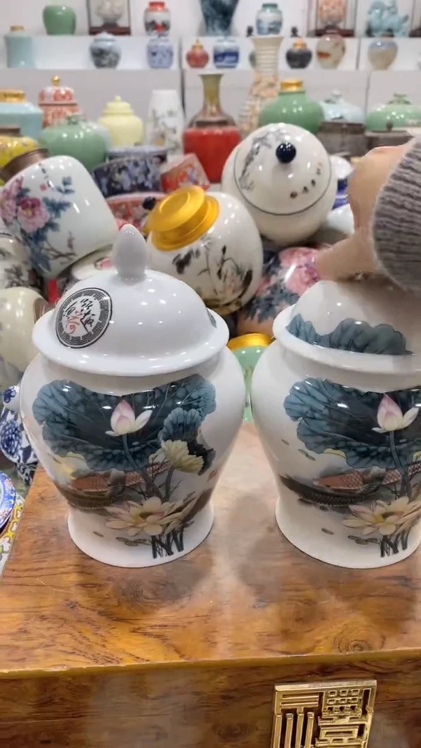 摆件茶叶罐密封罐储存罐