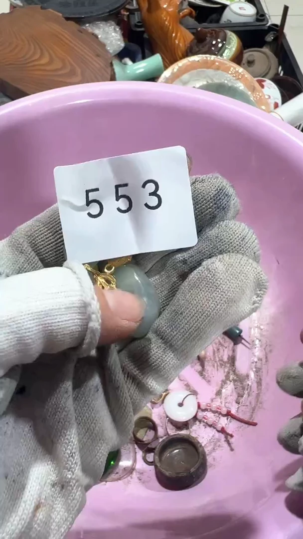 陶瓷麻*刚工艺品摆件0924553