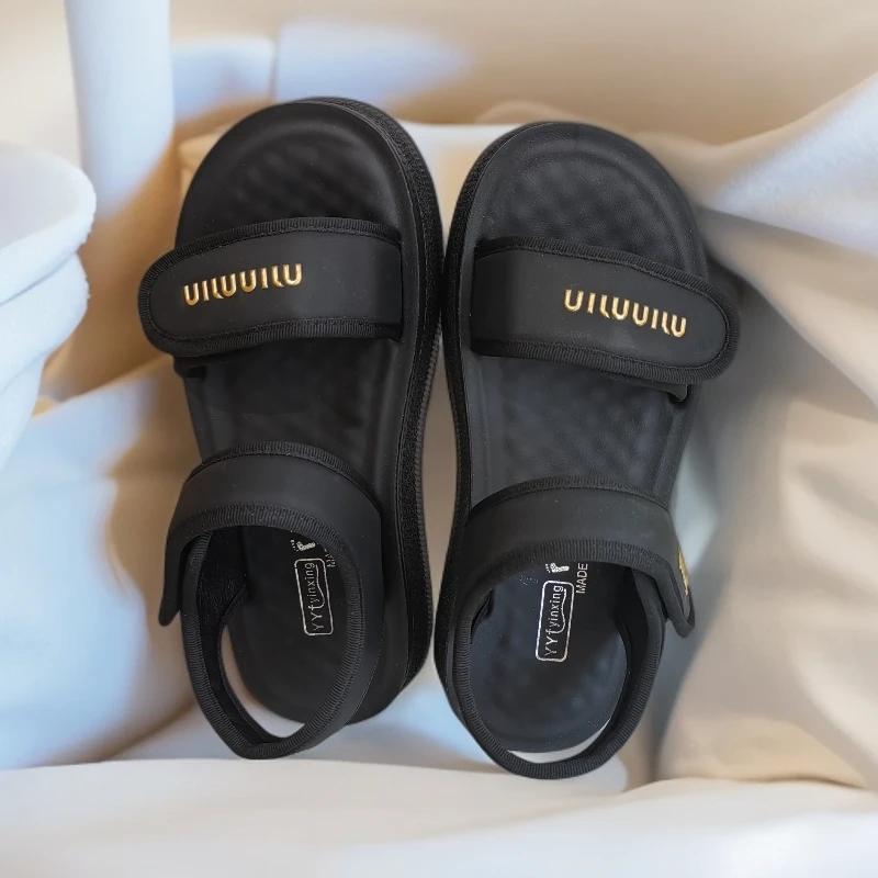 超百搭防滑软底女童大码段亲子款夏季凉鞋儿童