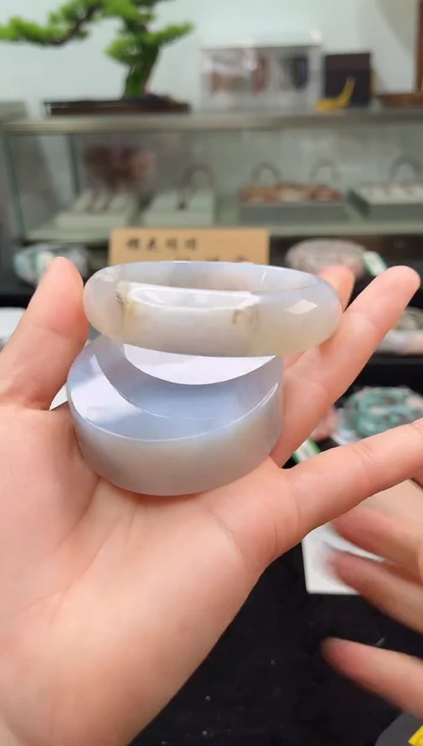 未镶嵌手镯石英质玉62圈口（赠品镯心）125614