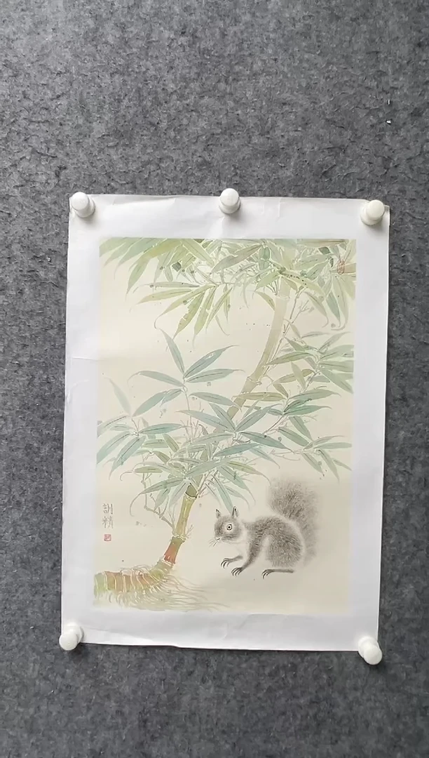 国画邹训精-2.3平尺-国画作品-GGyz