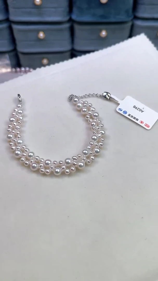 合金手链淡水珍珠多样性发一0298
