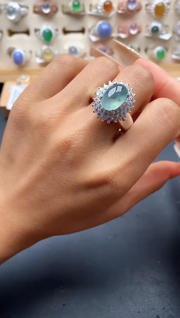 未镶嵌戒指翡翠缅甸天然A货翡翠2 2-2