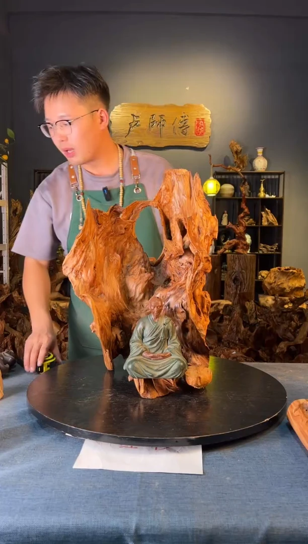 木卢师傅根艺作品（不包含人物摆件）