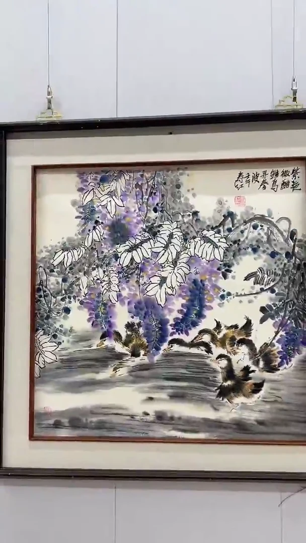 国画庄寿红-4平尺-花鸟国画