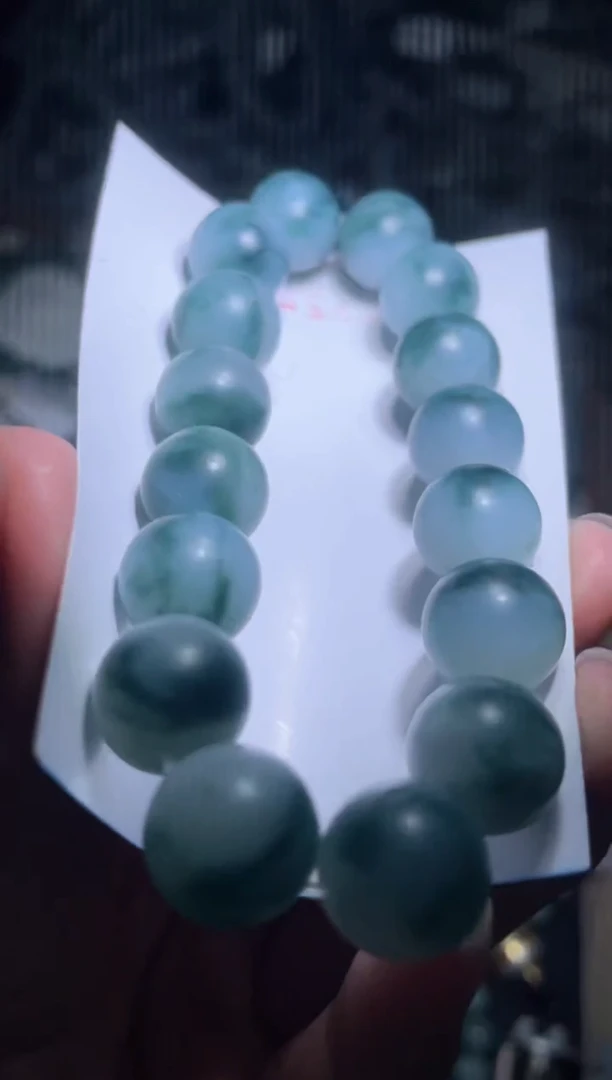 未镶嵌定制翡翠天然缅甸翡翠手串60