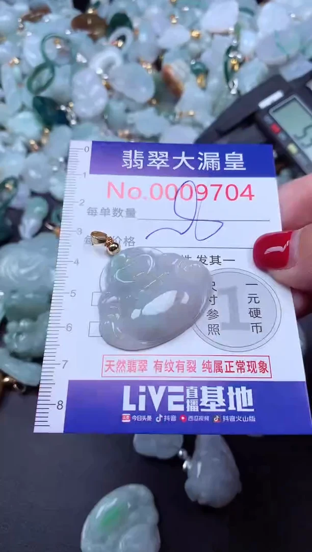 颈饰未镶嵌翡翠9704