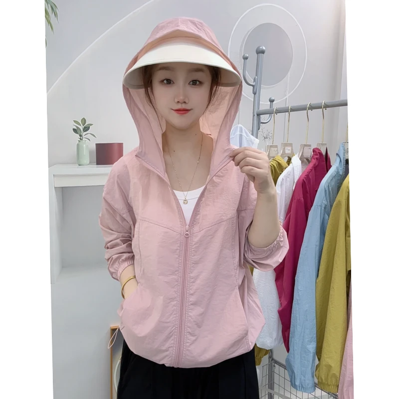 防晒衣外套女2025夏季新款休闲宽松百搭上衣女