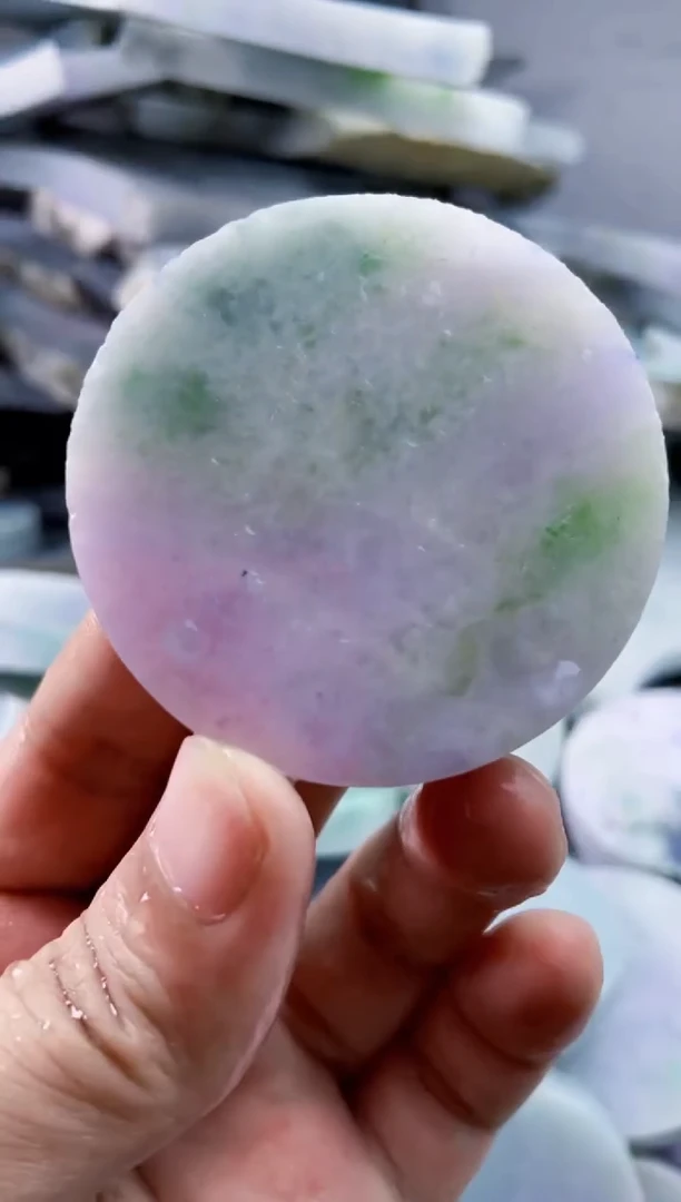 翡翠裸石天然A货翡翠1312