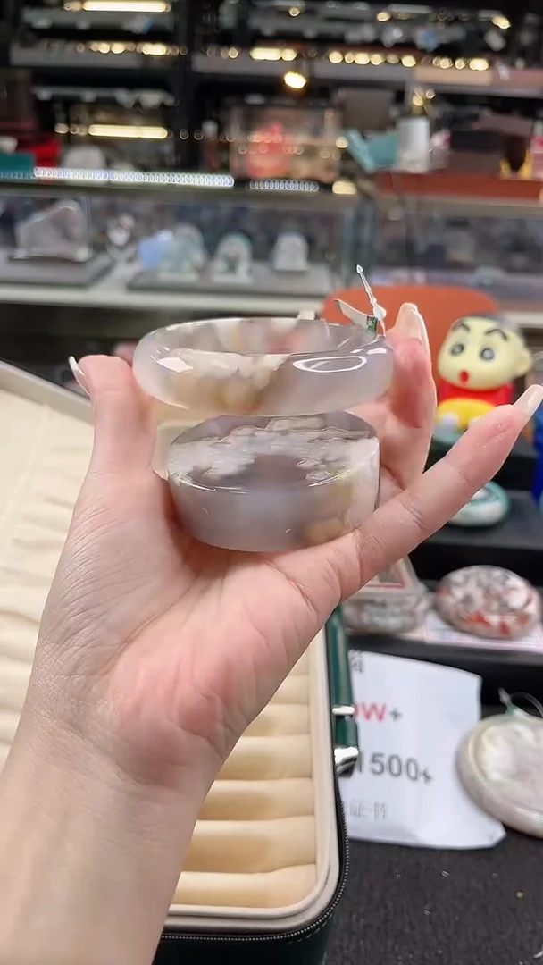 未镶嵌手镯石英质玉64圈口 （赠品镯心）347873