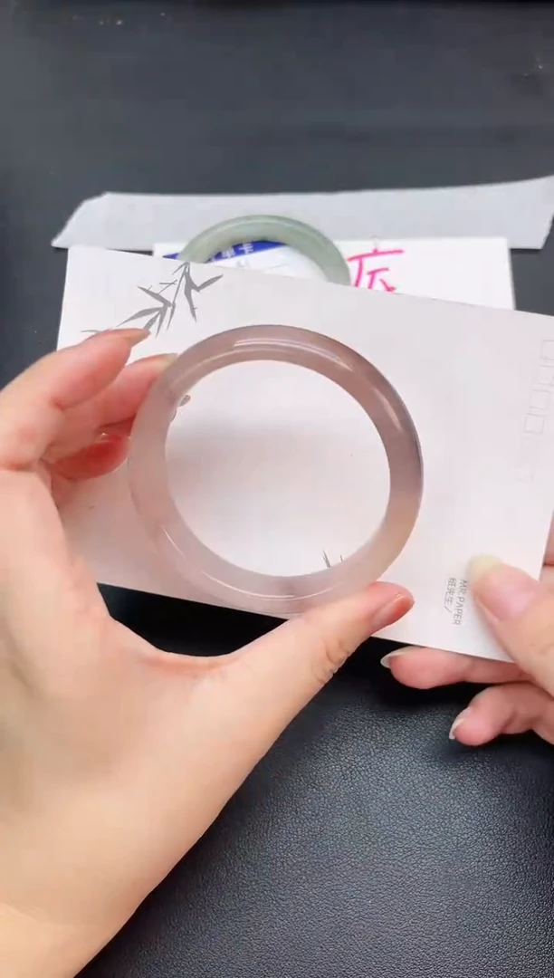 未镶嵌手镯石英质玉V62-58.5